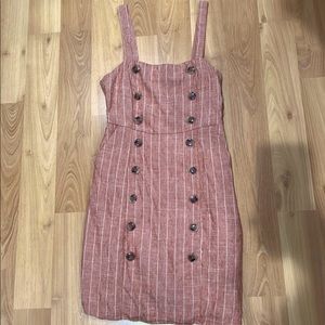 Forever 21 linen blend dress